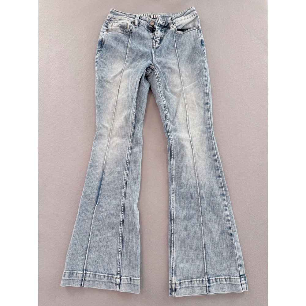 Idyllwind Miranda Lambert Light Wash Front Seam Flare Jeans Size 2 [Excellent]